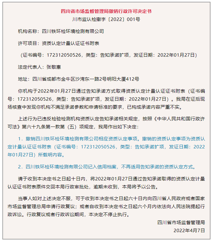 最高處罰百萬！一大批計(jì)量、檢測機(jī)構(gòu)相關(guān)違法案件被查處曝光