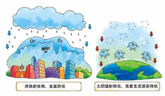 臭氧知識科普（4） | 環(huán)境空氣臭氧會通過哪些方式從空氣中消除呢？降水、植樹可以嗎？