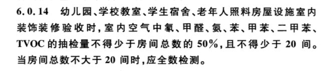 海南省學(xué)校室內(nèi)空氣檢測(cè)要求！！！